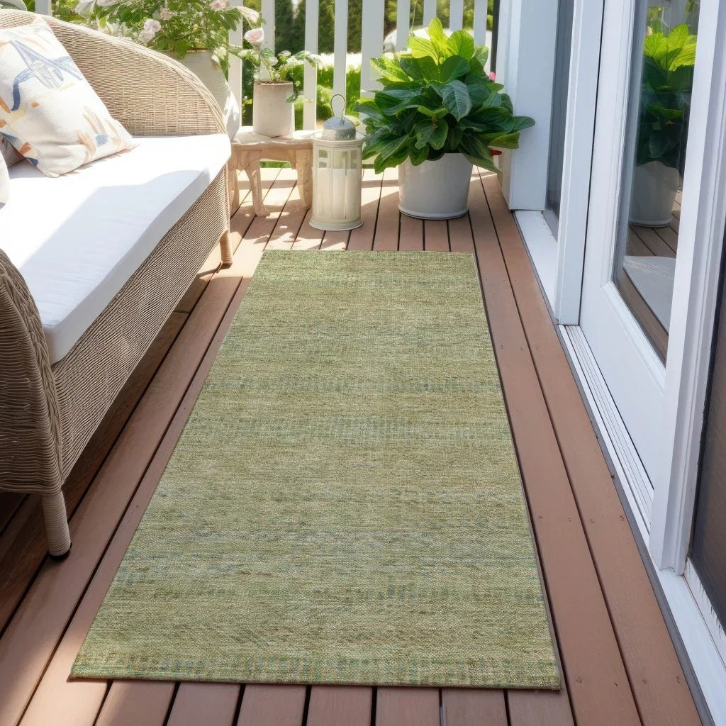 LOOMLAN Rugs Viviennea Gold Washable Indoor-Outdoor Rug