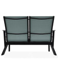 Wexler Chat Height 2 - Seat Loveseat Polymer Arms - LOOMLAN - Telescope - Outdoor Sofas & Loveseats