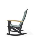 Wexler Sling Chat Supreme Rocker Polymer Arms - LOOMLAN - Telescope - Outdoor Accent Chairs