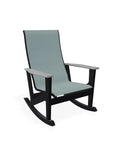 Wexler Sling Chat Supreme Rocker Polymer Arms - LOOMLAN - Telescope - Outdoor Accent Chairs