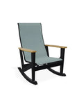 Wexler Sling Chat Supreme Rocker Polymer Arms - LOOMLAN - Telescope - Outdoor Accent Chairs