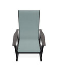 Wexler Sling Chat Supreme Rocker Polymer Arms - LOOMLAN - Telescope - Outdoor Accent Chairs