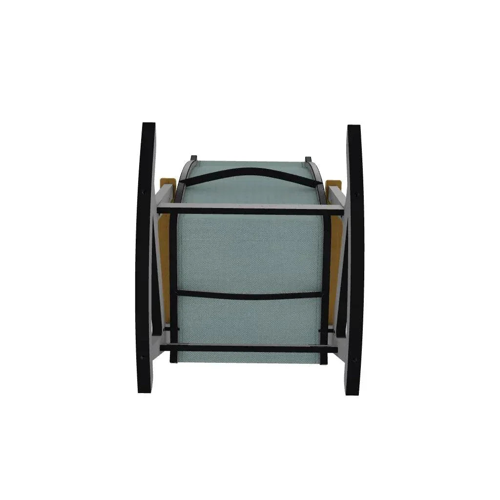 Wexler Sling Chat Supreme Rocker Polymer Arms - LOOMLAN - Telescope - Outdoor Accent Chairs