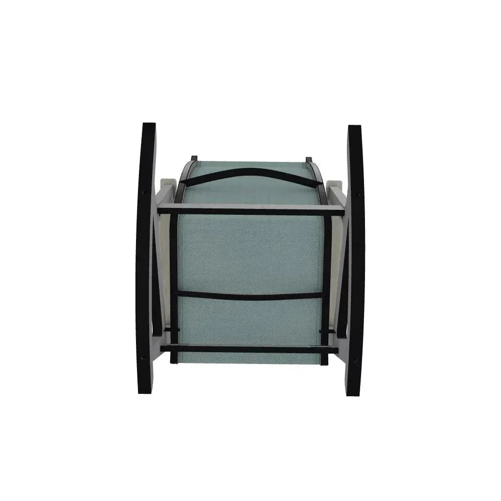 Wexler Sling Chat Supreme Rocker Polymer Arms - LOOMLAN - Telescope - Outdoor Accent Chairs