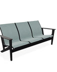 Wexler Sling Chat Three - Seat Sofa Polymer Arms - LOOMLAN - Telescope - Outdoor Sofas & Loveseats