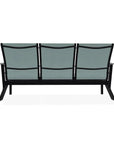 Wexler Sling Chat Three - Seat Sofa Polymer Arms - LOOMLAN - Telescope - Outdoor Sofas & Loveseats