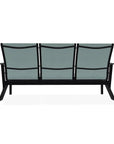Wexler Sling Chat Three - Seat Sofa Polymer Arms - LOOMLAN - Telescope - Outdoor Sofas & Loveseats