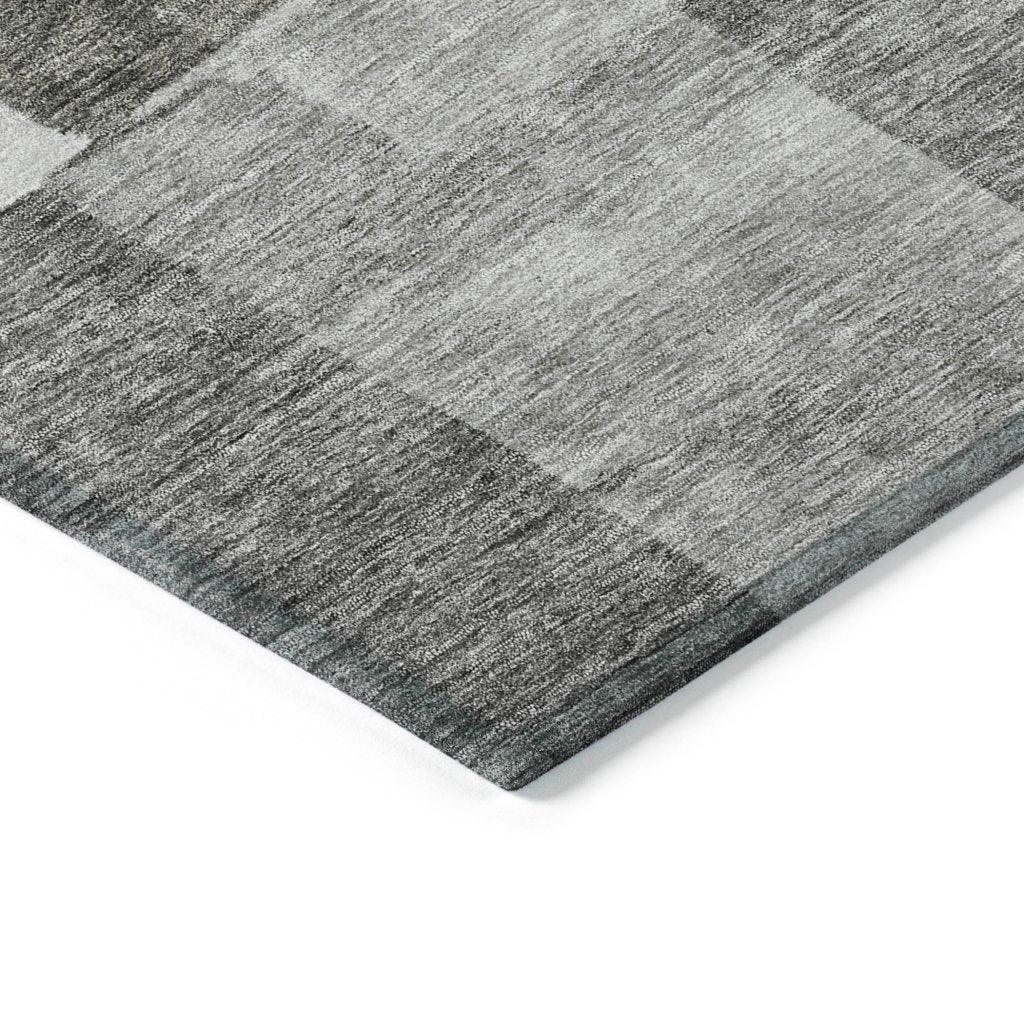 LOOMLAN Rugs Wovari Gray Washable Indoor-Outdoor Rug