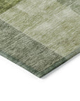 LOOMLAN Rugs Wovari Green Washable Indoor-Outdoor Rug