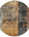 LOOMLAN Rugs Yasmineh Orange Washable Indoor-Outdoor Rug