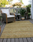 LOOMLAN Rugs Ysadora Aloe Washable Indoor-Outdoor Rug