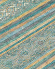 LOOMLAN Rugs Ysadora Teal Washable Indoor-Outdoor Rug