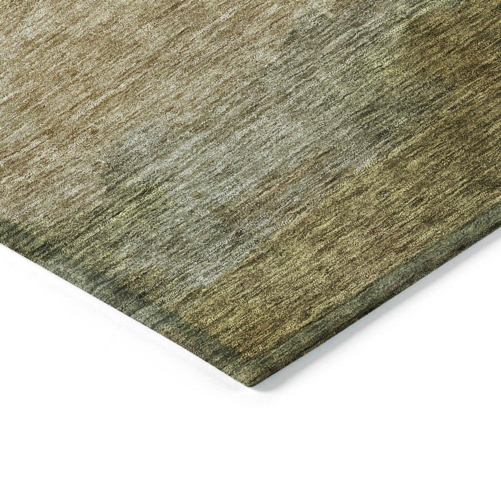 LOOMLAN Rugs Zailor Green Washable Indoor-Outdoor Rug
