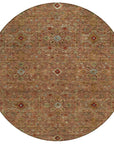 LOOMLAN Rugs Zara Orange Washable Indoor-Outdoor Rug