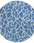 Zarelia Blue Washable Indoor - Outdoor Rug - LOOMLAN - LOOMLAN Rugs - Outdoor Rugs