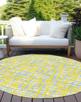 LOOMLAN Rugs Zarifa Gold Washable Indoor-Outdoor Rug