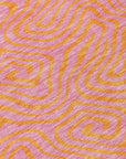 LOOMLAN Rugs Zena Pink Washable Indoor-Outdoor Rug