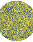 LOOMLAN Rugs Zena Yellow Washable Indoor-Outdoor Rug