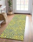 LOOMLAN Rugs Zena Yellow Washable Indoor-Outdoor Rug