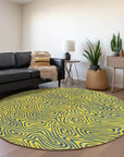 LOOMLAN Rugs Zena Yellow Washable Indoor-Outdoor Rug