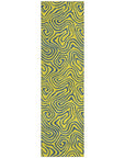 LOOMLAN Rugs Zena Yellow Washable Indoor-Outdoor Rug