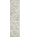 LOOMLAN Rugs Zephina Beige Washable Indoor-Outdoor Rug