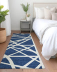 Zephina Blue Washable Indoor - Outdoor Rug - LOOMLAN - LOOMLAN Rugs - Outdoor Rugs