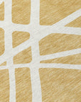 LOOMLAN Rugs Zephina Gold Washable Indoor-Outdoor Rug