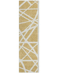 LOOMLAN Rugs Zephina Gold Washable Indoor-Outdoor Rug