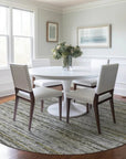 LOOMLAN Rugs Zephyna Gray Washable Indoor-Outdoor Rug