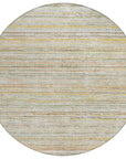 LOOMLAN Rugs Zephyna Green Washable Indoor-Outdoor Rug