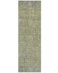 LOOMLAN Rugs Zia Green Washable Indoor-Outdoor Rug