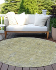 LOOMLAN Rugs Zia Green Washable Indoor-Outdoor Rug