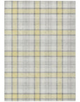 LOOMLAN Rugs Zinara Gold Washable Indoor-Outdoor Rug