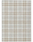 LOOMLAN Rugs Zinara Ivory Washable Indoor-Outdoor Rug