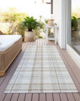 LOOMLAN Rugs Zinara Ivory Washable Indoor-Outdoor Rug