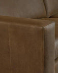 157" Alabama Reversible L-Shaped Leather Sectional Sofa Made to Order - Uptown Sebastian