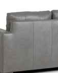 Alabama High Back Leather Sofa Dark Gray Made In the USA - Uptown Sebastian