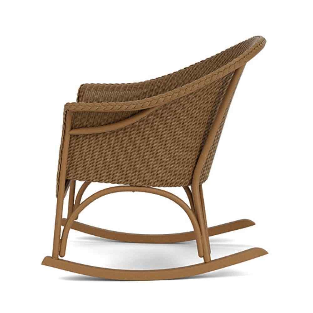 All Seasons Patio High Back Porch Rocker With Padded Seat Lloyd Flanders - Uptown Sebastian