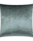 Alnwick Spa Glam Solid Turquoise Teal Large Throw Pillow With Insert - Uptown Sebastian