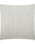 Amara Cloud Solid Textured Ivory Large Throw Pillow With Insert - Uptown Sebastian