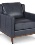 Anders Leather Club Chair Handcrafted and Made to Order - Uptown Sebastian