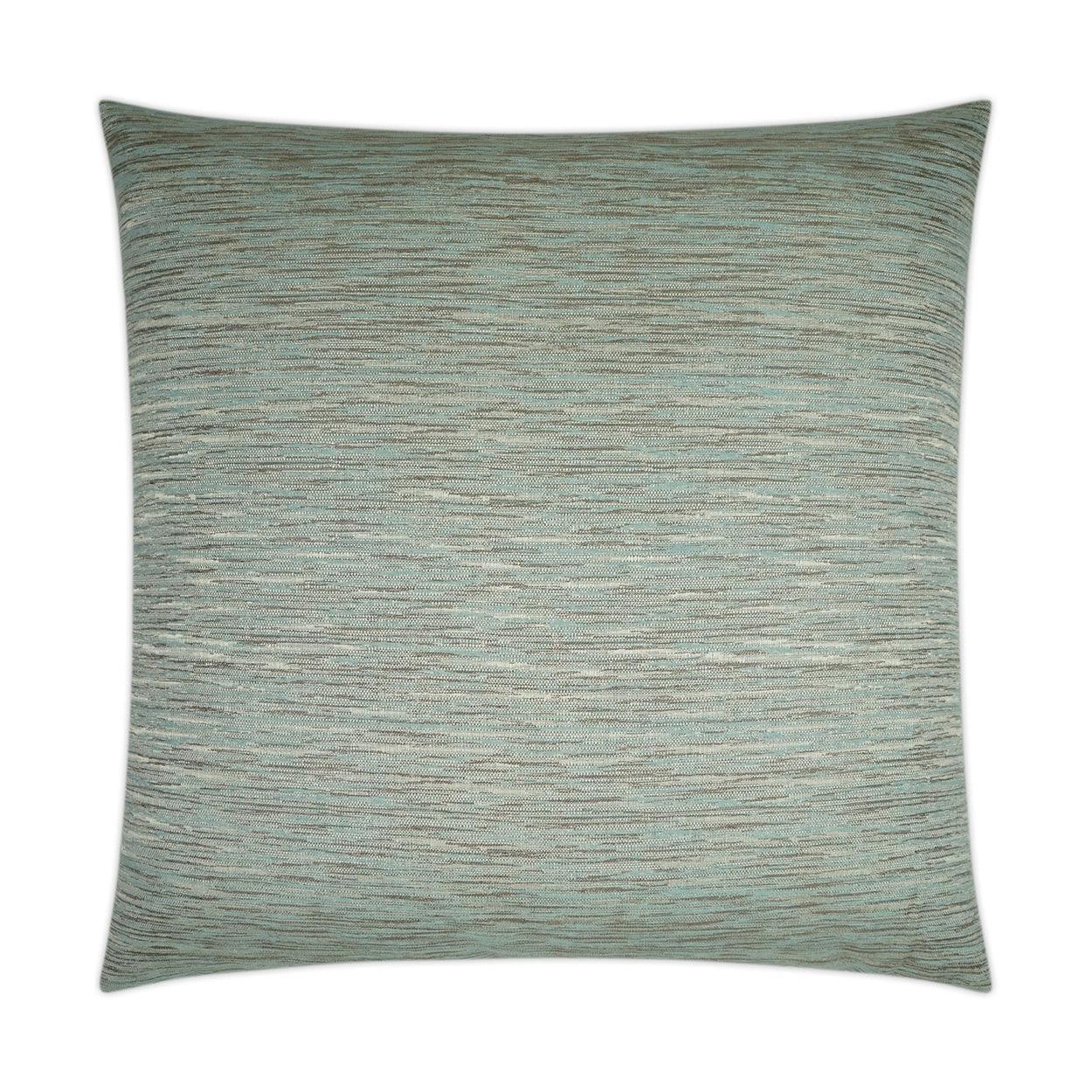 Angelique Aqua Abstract Mist Large Throw Pillow With Insert - Uptown Sebastian