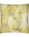 Antalya Yellow Abstract Yellow Large Throw Pillow With Insert - Uptown Sebastian