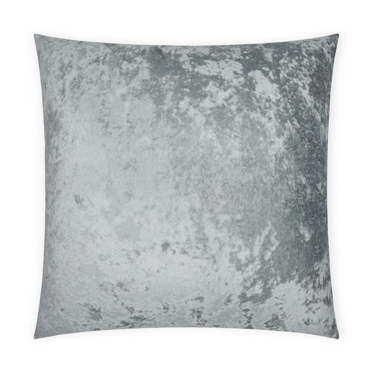 Ballet Silver Solid Silver Mist Large Throw Pillow With Insert - Uptown Sebastian