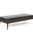 Beckett Bench Ottoman Coffee Table Top Grain Leather Made to Order - Uptown Sebastian