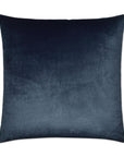 Belvedere Azure Solid Blue Large Throw Pillow With Insert - Uptown Sebastian