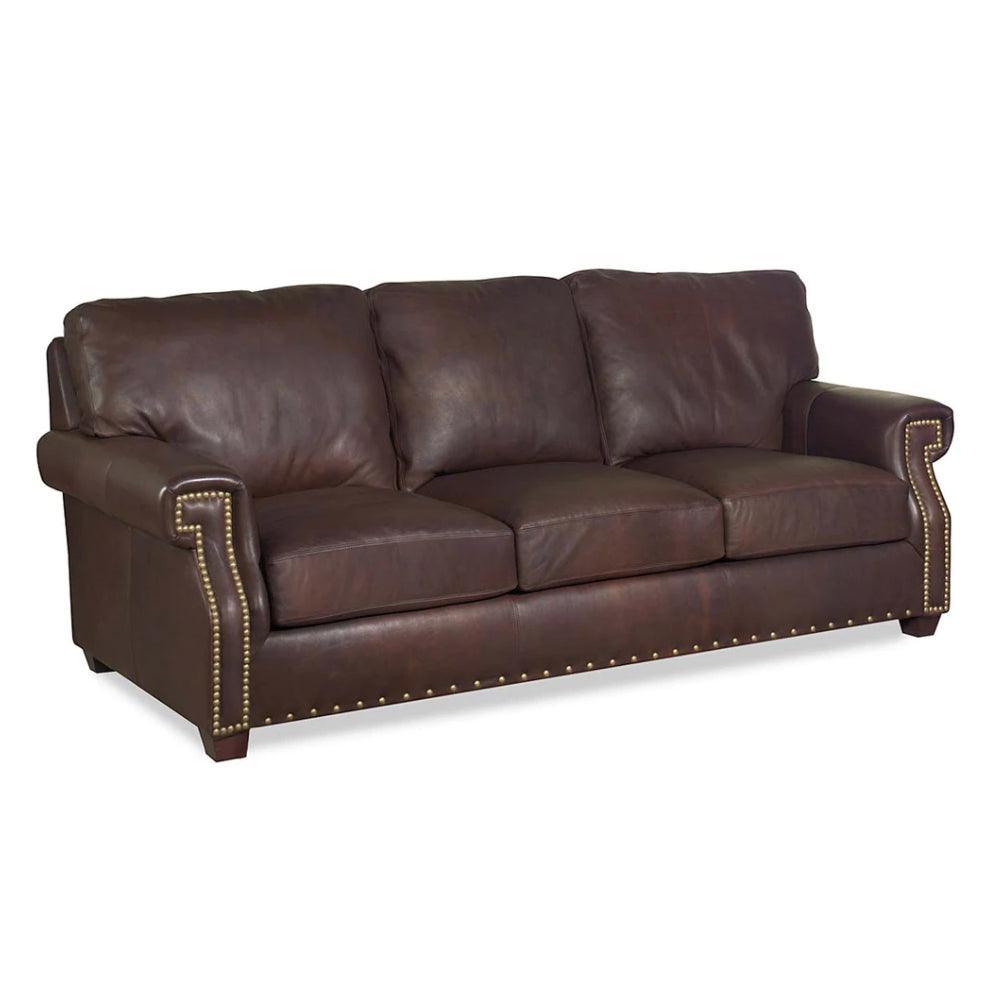 Benchmade to Order 90 Inches Leather Sofa Modern Hartford - Uptown Sebastian