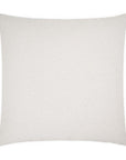 Beyond Ivory Solid Textured Ivory Large Throw Pillow With Insert - Uptown Sebastian