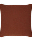 Beyond Salsa Solid Textured Red Large Throw Pillow With Insert - Uptown Sebastian